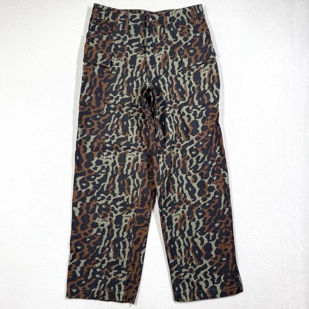 Nike Pants Mens 30 Life Camo Allover Print Cargo Pant Military Army Field BDU